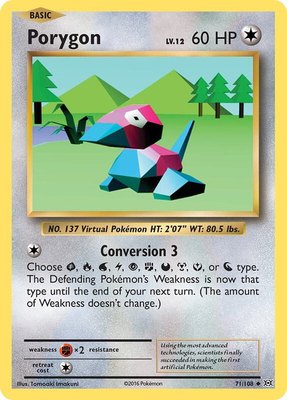 Porygon, XY - Evolutions