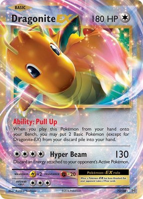 Dragonite EX, XY - Evolutions