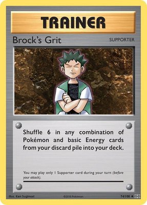 Brock's Grit, XY - Evolutions