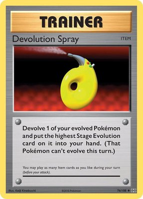 Devolution Spray, XY - Evolutions