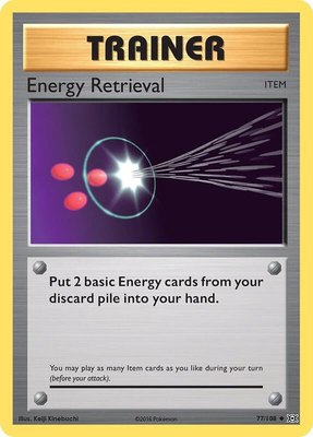 Energy Retrieval, XY - Evolutions