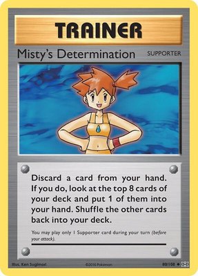 Misty's Determination, XY - Evolutions
