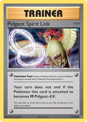 Pidgeot Spirit Link, XY - Evolutions