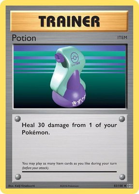 Potion, XY - Evolutions
