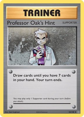 Professor Oak's Hint, XY - Evolutions