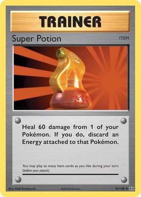 Super Potion, XY - Evolutions