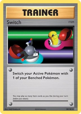 Switch, XY - Evolutions