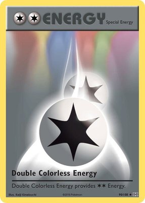 Double Colorless Energy, XY - Evolutions