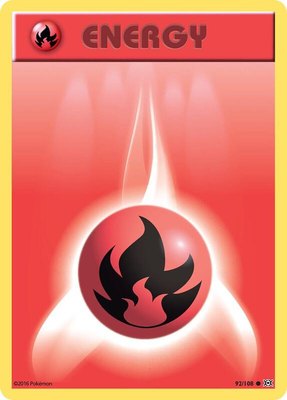 Fire Energy, XY - Evolutions