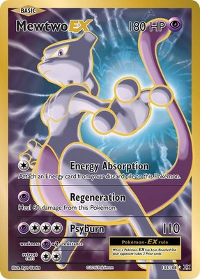 Mewtwo EX (Full Art), XY - Evolutions