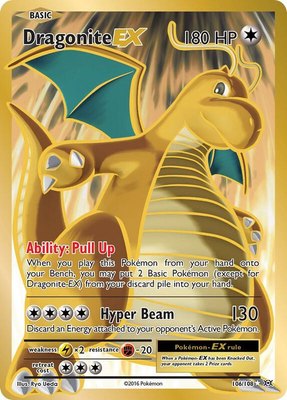 Dragonite EX (Full Art), XY - Evolutions