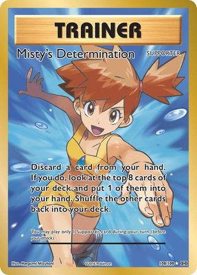 Misty's Determination (Full Art), XY - Evolutions