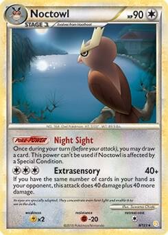 Noctowl (HeartGold & SoulSilver), Deck Exclusives