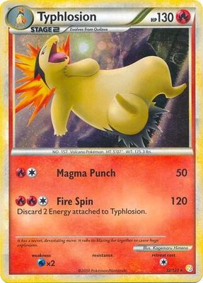 Typhlosion (Cosmos Holo), Deck Exclusives