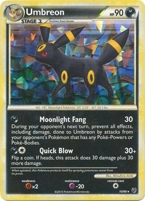 Umbreon (Cracked Ice Holo), Deck Exclusives