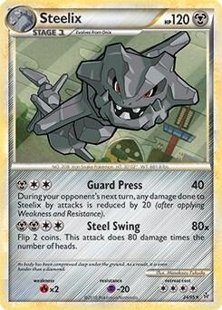 Steelix (HGSS Unleashed), Deck Exclusives