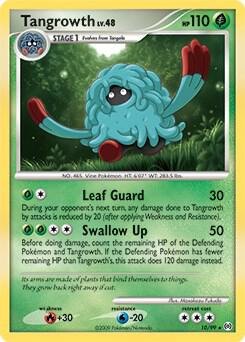 Tangrowth (DPPt Arceus), Deck Exclusives