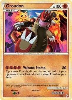 Groudon (Call of Legends), Deck Exclusives