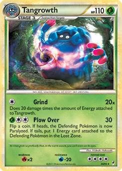 Tangrowth (Call of Legends), Deck Exclusives