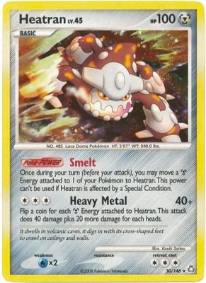 Heatran (DP Legends Awakened), Deck Exclusives