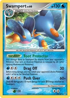 Swampert (DPPt Supreme Victors), Deck Exclusives