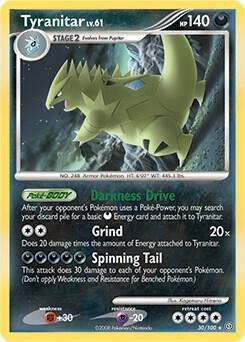 Tyranitar (DP Stormfront), Deck Exclusives
