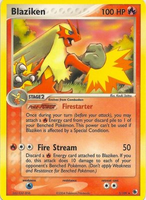 Blaziken, EX Battle Stadium
