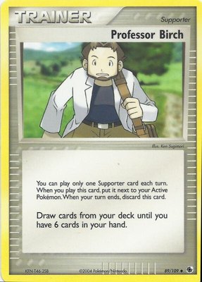 Professor Birch, EX Battle Stadium