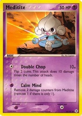 Meditite, EX Battle Stadium
