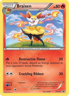 Braixen, XY Promos