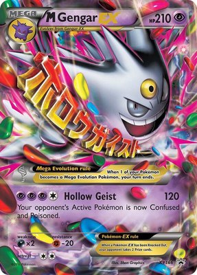 M Gengar EX, XY Promos