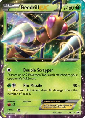 Beedrill EX, XY Promos