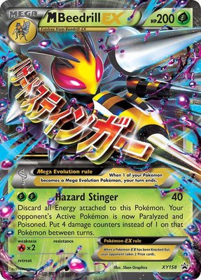 M Beedrill EX, XY Promos