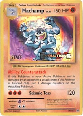 Machamp (Prerelease) [Staff], XY Promos
