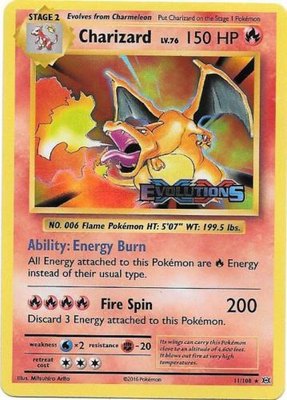 Charizard (XY Evolutions Prerelease), XY Promos