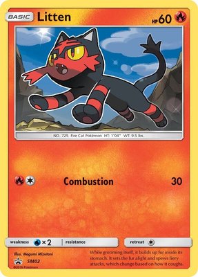 Litten, SM Promos