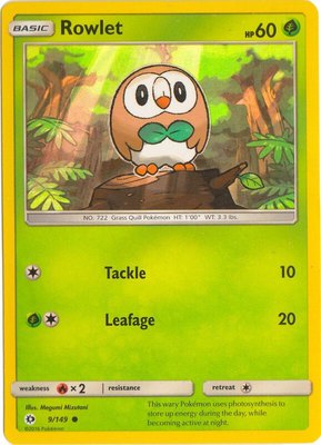 Rowlet (Water Web Holo), Miscellaneous Cards & Products