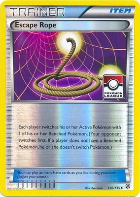 Escape Rope (Pokemon League), League & Championship Cards
