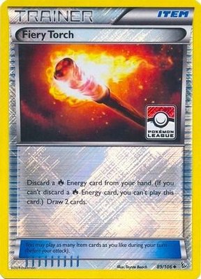 Fiery Torch (Pokemon League), League & Championship Cards