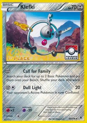 Klefki (Pokemon League) [1st Place], League & Championship Cards
