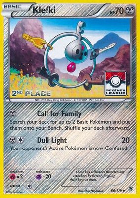 Klefki (Pokemon League) [2nd Place], League & Championship Cards