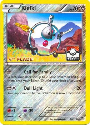 Klefki (League Promo) [4th Place], League & Championship Cards