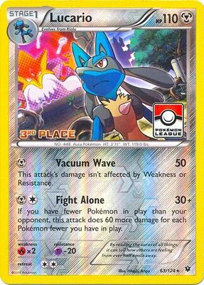 Lucario (Pokemon League) [3rd Place], League & Championship Cards