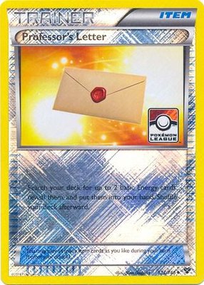 Professor's Letter (Pokemon League), League & Championship Cards