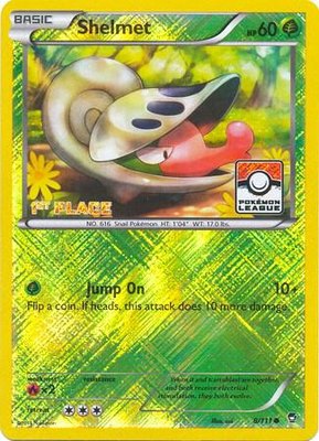 Shelmet (Pokemon League) [1st Place], League & Championship Cards