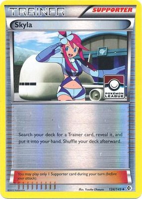 Skyla (Pokemon League), League & Championship Cards