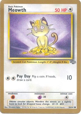 Meowth (Gold Bordered Promo), Miscellaneous Cards & Products