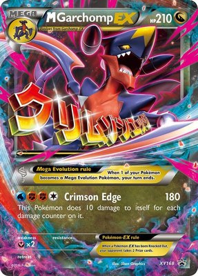 M Garchomp EX, XY Promos