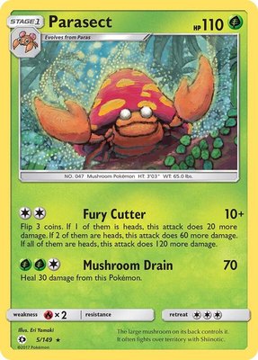 Parasect, SM Base Set