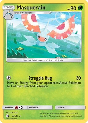 Masquerain, SM Base Set